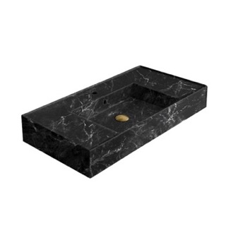 Scarabeo 5123-G-TB-BLK By Nameek's Teorema 2 Black Marble